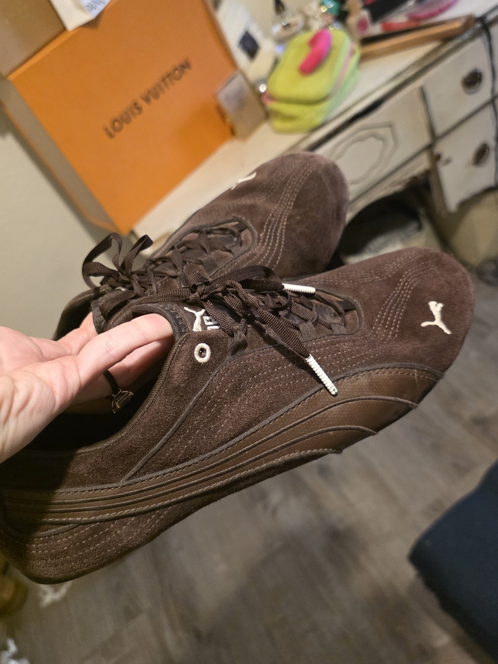 Puma Speedcat Ballet Suede Women's Brown Sneakers